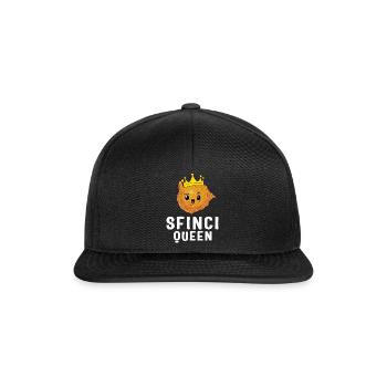 Chemise de la Saint-Joseph, Sfinci Queen Cute Tee, - Casquette snapback - noir/noir - Devant