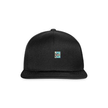 Happy Nowruz Shirt, Nowruz In Bloom Farsi Tasche - Snapback Cap - Schwarz/Schwarz - Vorne