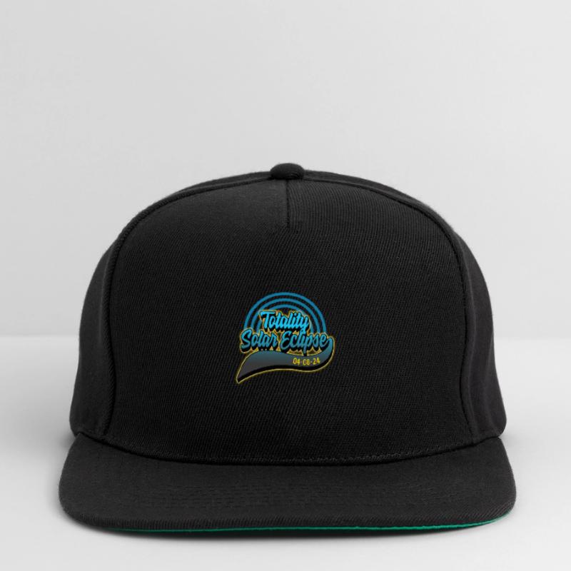 Solar Eclipse Shirt, Totality Solar Eclipse 04 08 Snapback Cap