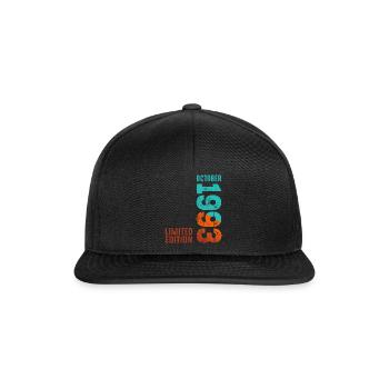 Since October 1993 Year 1993 Retro Edition - Snapback Cap - black/black - Front