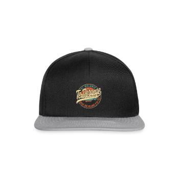 Si Melanie Te Dérange Sache Que Melanie S'en Fout - Snapback Cap - black/grey - Front