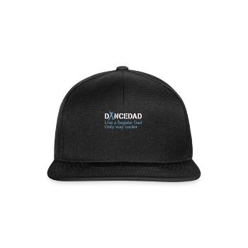 Chemise de danseur, danse papa définition Tee, père - Casquette snapback - noir/noir - Devant