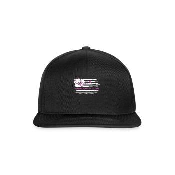 Krankenschwester-Hemd, Gefängniskrankenschwester-T-Shirt, RN-Geschenk - Snapback Cap - Schwarz/Schwarz - Vorne