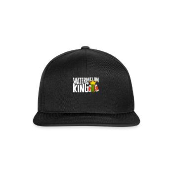 Men's Watermelons Shirt, Watermelon Kin Tee, - Snapback Cap - black/black - Front