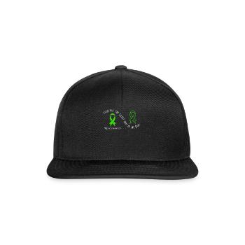 Glaucome Chemise, Combattre Le Voleur Silencieux De La - Casquette snapback - noir/noir - Devant