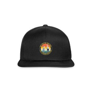 Caregiver Shirt, Get Out Of The Way The Elderly - Snapback Cap - black/black - Front