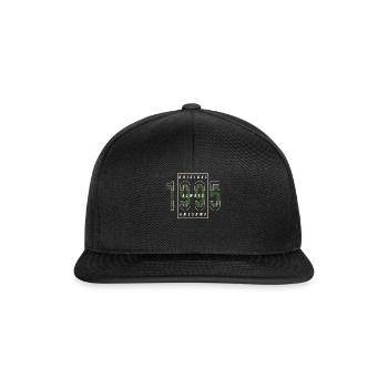 Original 1995 Geburtsjahr Urban Geschenk Jahrgang - Snapback Cap - Schwarz/Schwarz - Vorne