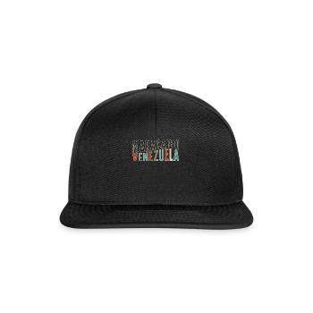 Venezuela Shirt, Maracaibo Venezuela Tee, Gift - Snapback Cap - black/black - Front