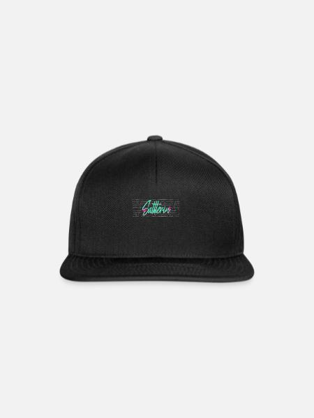 Polsterer Abschluss-Geschenk Sattlerin - Snapback Cap - Schwarz/Schwarz