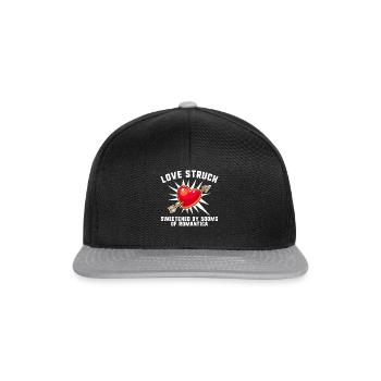 Chemise de la Saint-Valentin, l’amour a frappé adouci par - Casquette snapback - noir/gris - Devant
