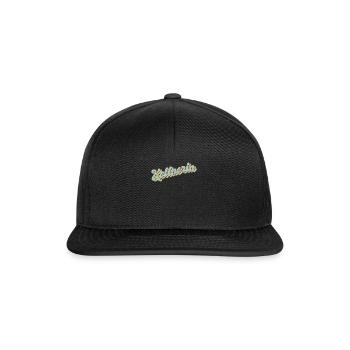 Gastronom-Wirt Abschluss-Geschenk Kellnerin - Snapback Cap - Schwarz/Schwarz - Vorne