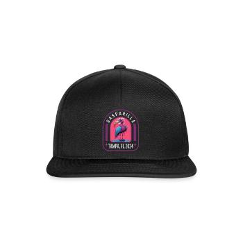 Gasparilla 2024 Flamant Pirate Tampa FL - Casquette snapback - noir/noir - Devant