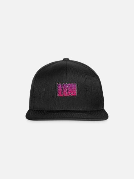 Depression und bipolares Bewusstsein: - Snapback Cap - Schwarz/Schwarz