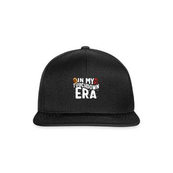 Football-Trikot, In meiner Touchdown-Ära T-Shirt, Spieltag - Snapback Cap - Schwarz/Schwarz - Vorne