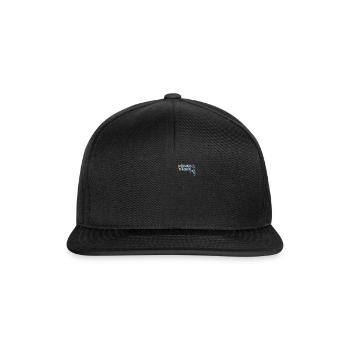 Chemise de professeur, sirène professeur mignon queue de sirène - Casquette snapback - noir/noir - Devant