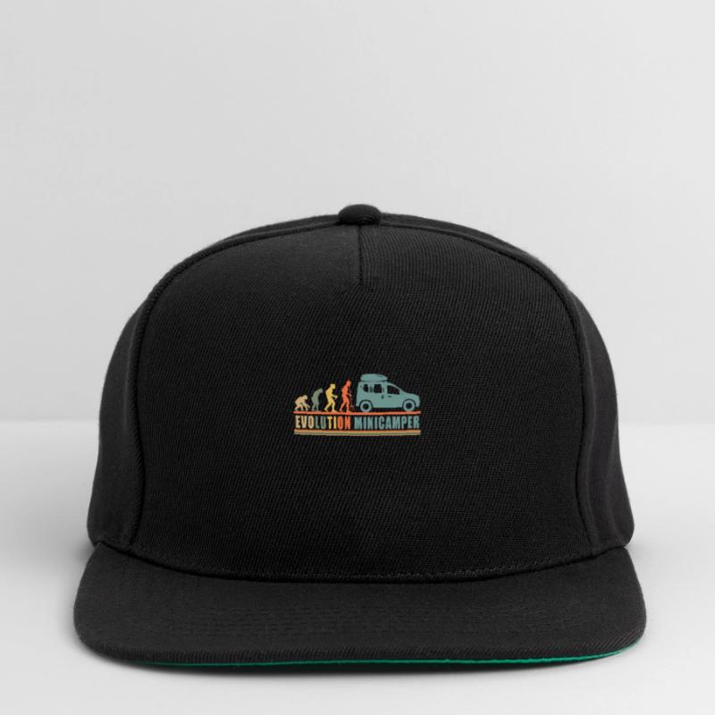 Evolution Minicamper Camping-Camper Microcamper Snapback Cap