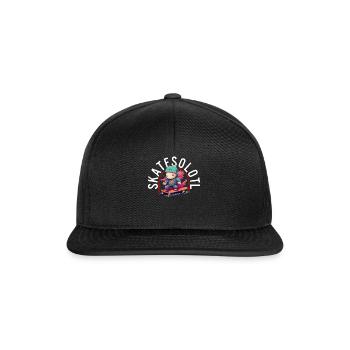 Axolotl Chemise Enfants Chemise De Patinage Axolotl Jeu de mots - Casquette snapback - noir/noir - Devant