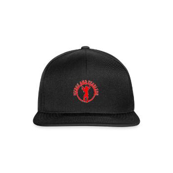 Chemise de soldat, féroce et intrépide Tee, cadeau pour - Casquette snapback - noir/noir - Devant