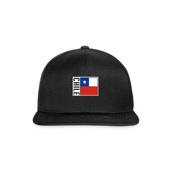 Chemise mexicaine, Chili Tee, cadeau pour les Mexicains idées - Casquette snapback - noir/noir - Devant