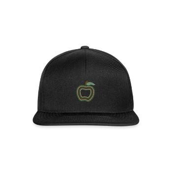 Chemise d’école, Camo Apple premier jour de l’école Tee, - Casquette snapback - noir/noir - Devant