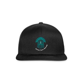 Chemise de sensibilisation au cancer, sensibilisation au cancer de l’ovaire - Casquette snapback - noir/noir - Devant