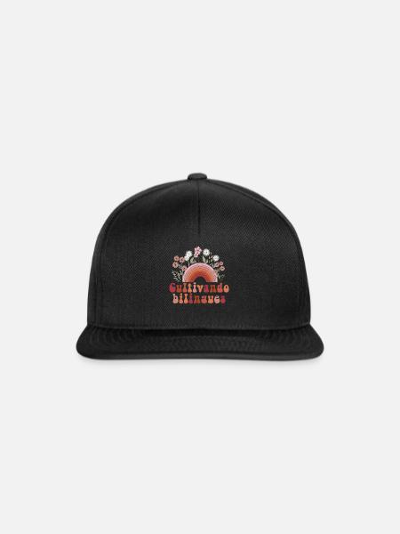 Cultivando Bilingües Spanischlehrer - Snapback Cap - Schwarz/Schwarz
