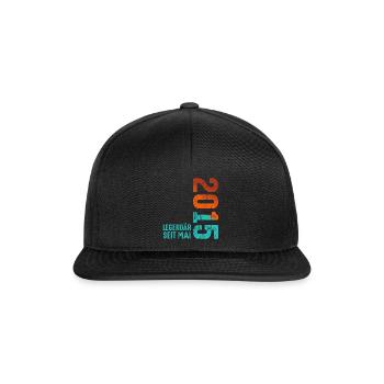 Edition Limitée Mai 2015 Légendaire Depuis Mai 2015 - Casquette snapback - noir/noir - Devant