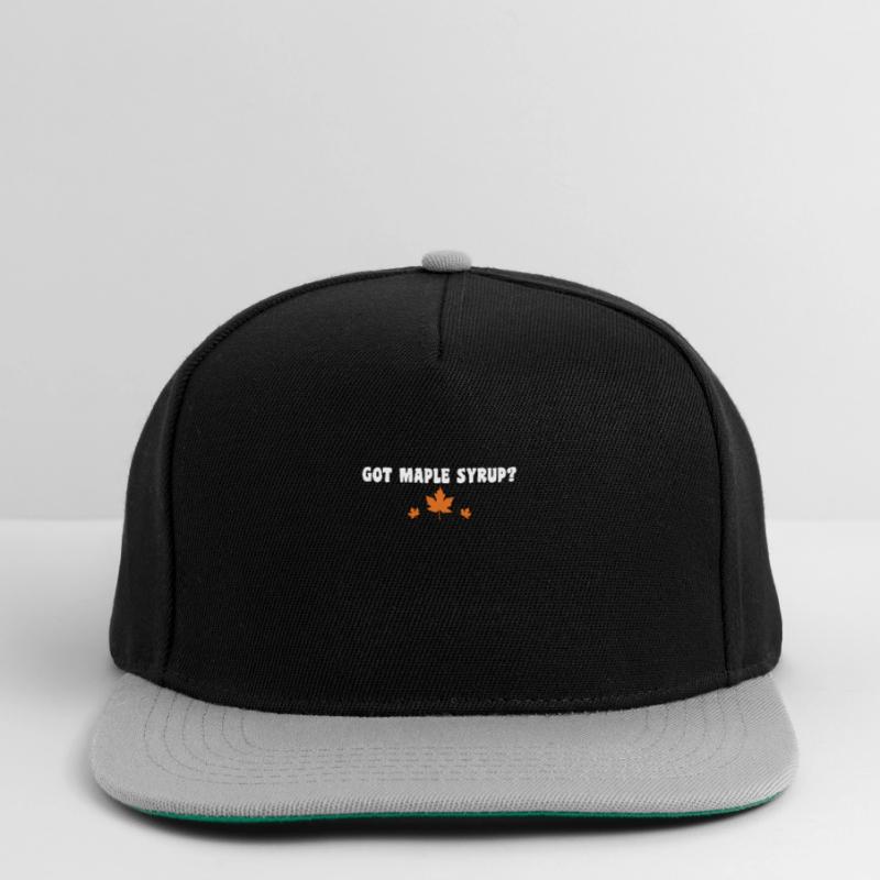 Fun Got Maple Syrup Tapping Maple Tree Maple Leaf Snapback Cap