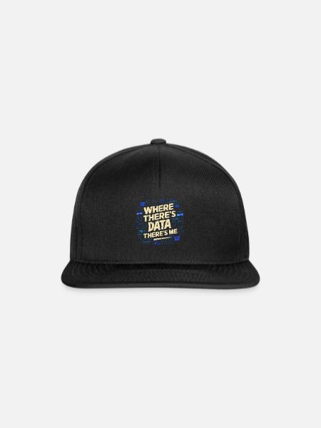 Backend-Entwickler Programmierung Softwareprogrammierer - Snapback Cap - Schwarz/Schwarz