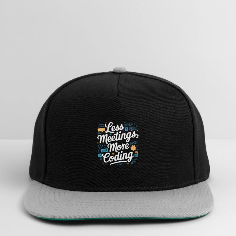 Backend-Entwickler Programmierung Softwareprogrammierer Snapback Cap