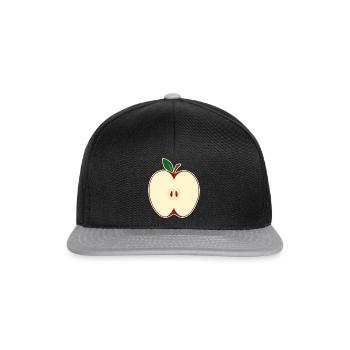 Apfel Pflücken Apfel Butter Pflücker Apfel - Snapback Cap - Schwarz/Grau - Vorne