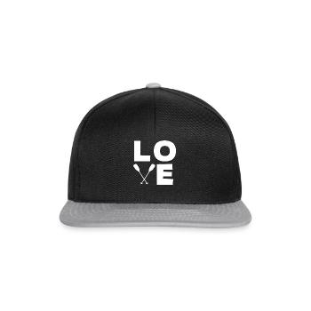 Kano elsker padlebåt elvesport - Snapback-caps - svart/grå - Foran