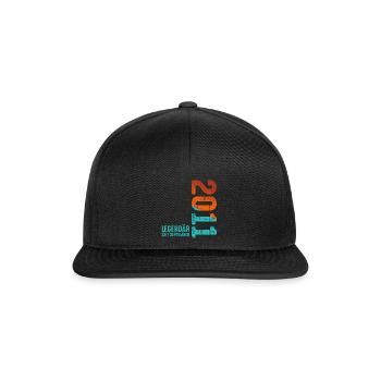 Septembre 2011 Légendaire depuis - Casquette snapback - noir/noir - Devant