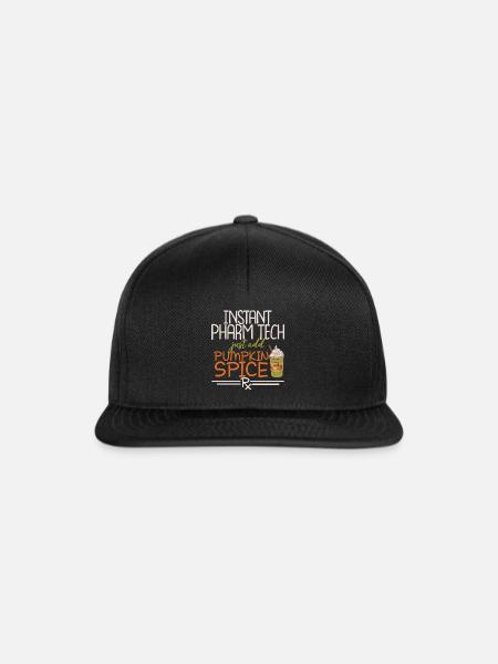 Instant Pharm Tech | Pharmacy - Snapback Cap - Schwarz/Schwarz