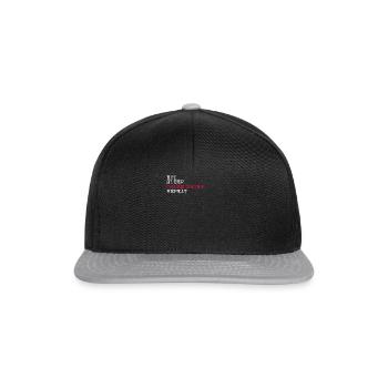 Eat Sleep True Crime Repeat Murder Mystery Gift - Snapback Cap - black/grey - Front