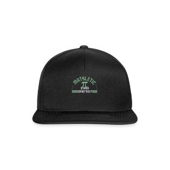 Mathletic Pi Day 3.14159 Department - Snapback Cap - black/black - Front