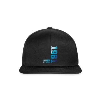 Edition Limitée Janvier 1981 Légendaire depuis Janvier - Casquette snapback - noir/noir - Devant
