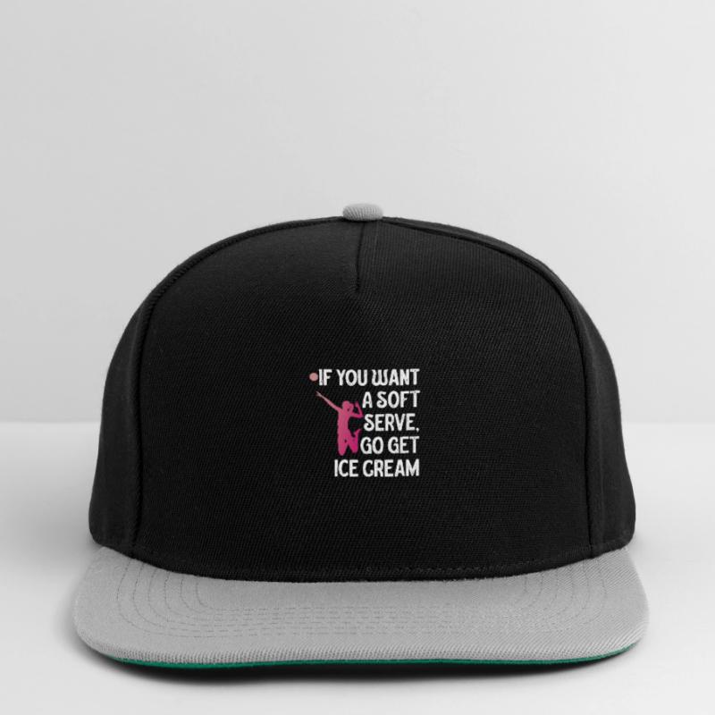 Wenn Sie ein Softeis wollen, holen Sie sich Eis Snapback Cap