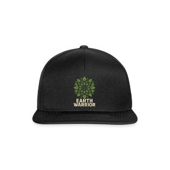 Warrior of the Earth Nature Lover - Snapback Cap - black/black - Front