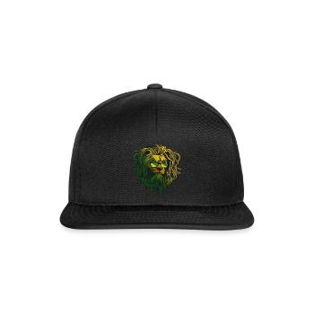Französisch-Guayana - Snapback Cap - Schwarz/Schwarz - Vorne