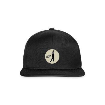 Live-Modell - Snapback Cap - Schwarz/Schwarz - Vorne