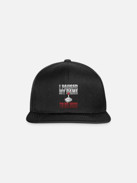 Gamer - Snapback Cap - Schwarz/Schwarz