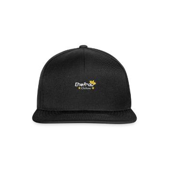 Épouse Deluxe - Casquette snapback - noir/noir - Devant