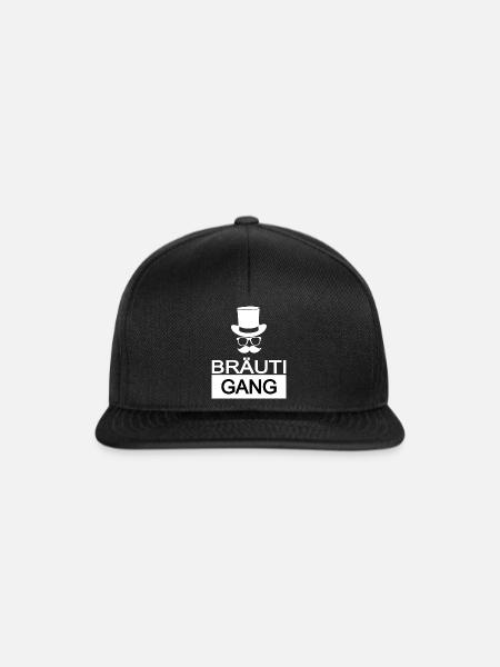 Junggesellenabschied - Snapback Cap - Schwarz/Schwarz