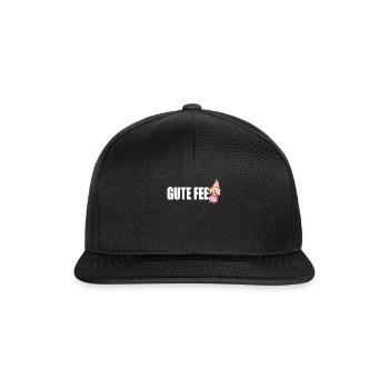 Gute Fee Märchenwesen Fabelwesen Fairy - Snapback Cap - Schwarz/Schwarz - Vorne