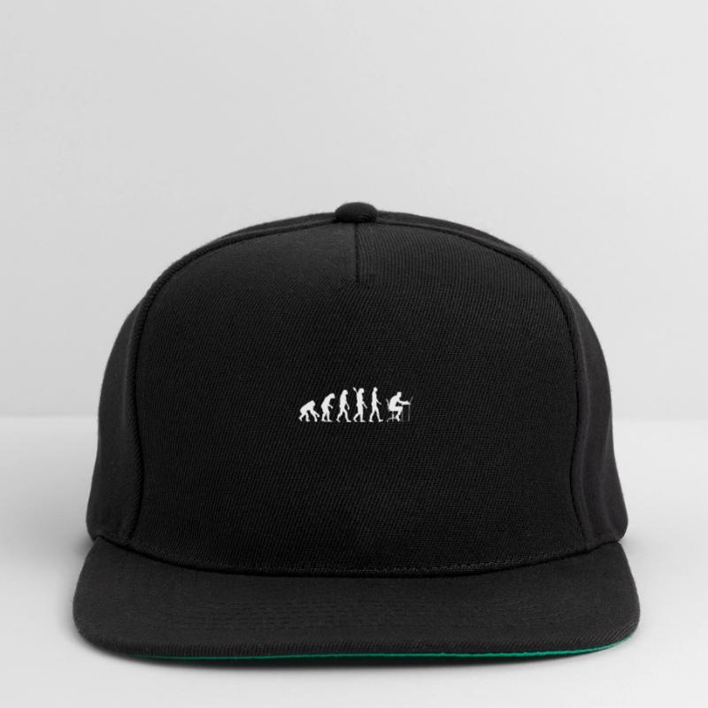 Computer Scientist - Human Evolution / Darwin Snapback Cap