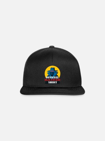 Hacking Hacker Phishing - Snapback Cap - Schwarz/Schwarz