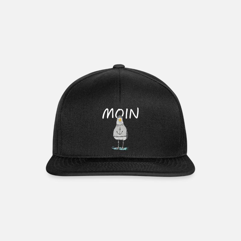 MOIN - MÖVE - Snapback Cap - Schwarz/Schwarz