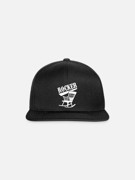 Wippe - Snapback Cap - Schwarz/Schwarz