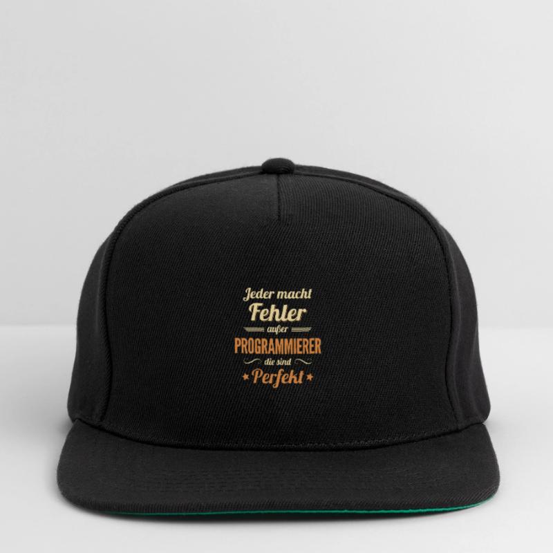 Programmierer sind Perfekt Developer Coder Snapback Cap
